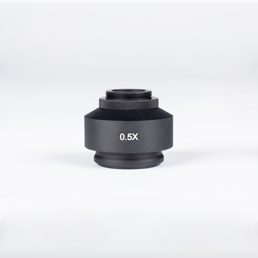 Motic 0.5X C-mount Adapter for Cameras with 1/3" and 1/2" Sensors
