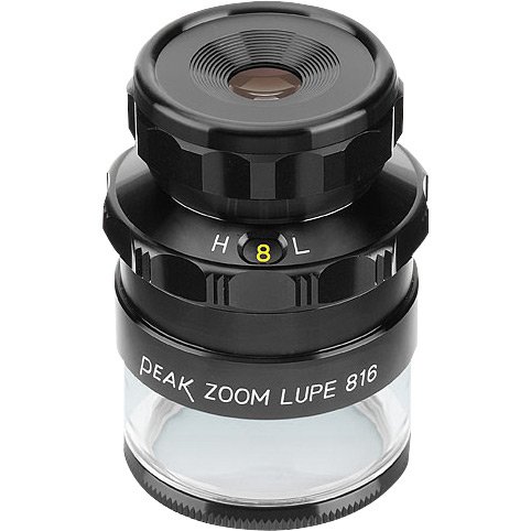Peak 2044 Zoom Loupe Measuring Magnifier 8x