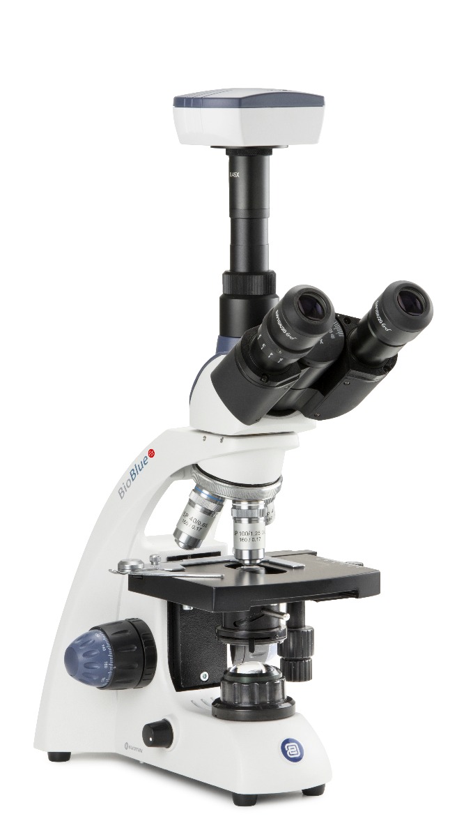 Euromex BioBlue Trinocular Microscope with camera