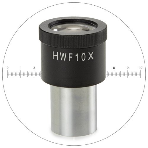 Euromex BS.6010-CM HWF 10x/20 mm Eyepiece with 10/100 Micrometer and Cross Hair for bScope