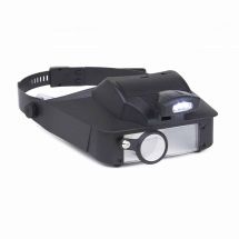 Carson LumiVisor, LV-10, LED Headband Magnifier, 4 Power