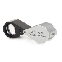 Euromex PB.5018-LED Triplet Magnifier 15X with LED Illumination