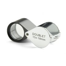 Euromex PB.5018 Aplanatic Doublet Folding Magnifier, 15x