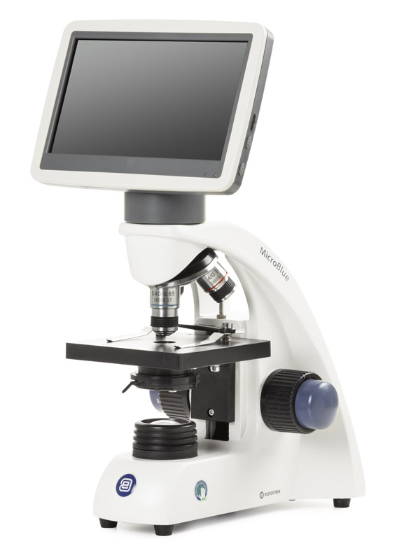 Euromex MB.1001-LCD MicroBlue Digital Monocular Microscope