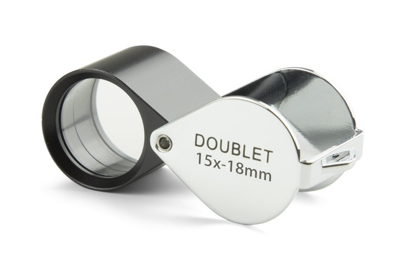 Euromex PB.5018 Aplanatic Doublet Folding Magnifier, 15x