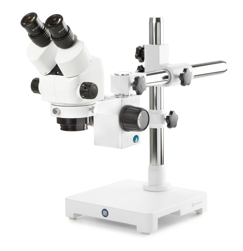 Euromex StereoBlue EVO Stereo Zoom Microscope, Universal Arm Stand
