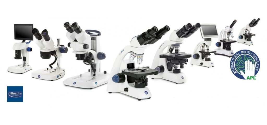 Antibacterial protection microscopes | Euromex Blue Line